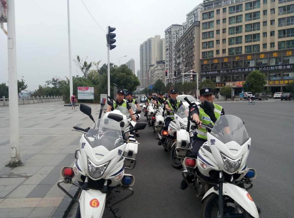 人和保安为永州市公安局提供保安巡逻服务