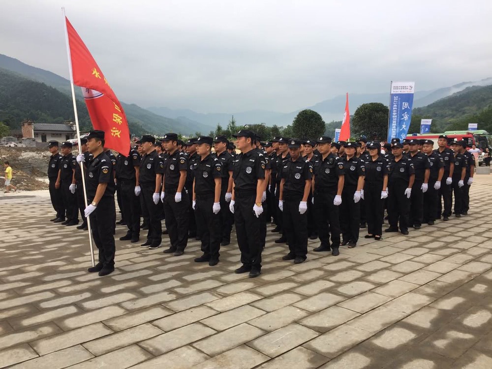 人和保安为零陵周家大院旅游文化节提供优质的安保服务 人和保安为零陵周家大院旅游文化节提供优质的安保服务